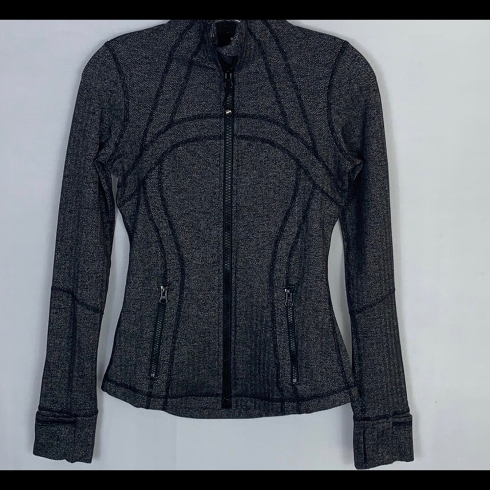 lululemon zip-up herringbone jacket size